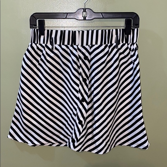 Dots Dresses & Skirts - Diagonally striped skirt